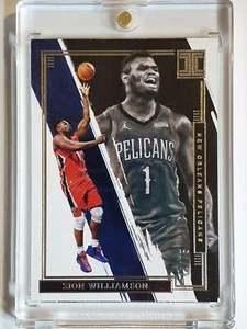 2021 Panini Impeccable Zion Williamson #10 SILVER /75 - Rare - Picture 1 of 3