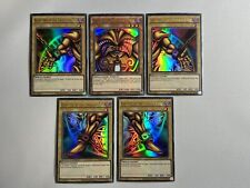 JUEGO COMPLETO DE 5 CARTAS Yugioh Exodia the Forbidden One - YGLD Ultra Raro Casi Nuevo