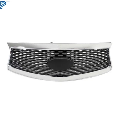 Parrilla superior parachoques delantero con opción de cámara para Infiniti QX60 2016-2019 2020 Foto 1 de 4
