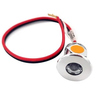 SMALL 12 VOLT LED MINI SPOT LIGHT CAMPERVAN CARAVAN MOTORHOME WARM WHITE - Picture 1 of 11