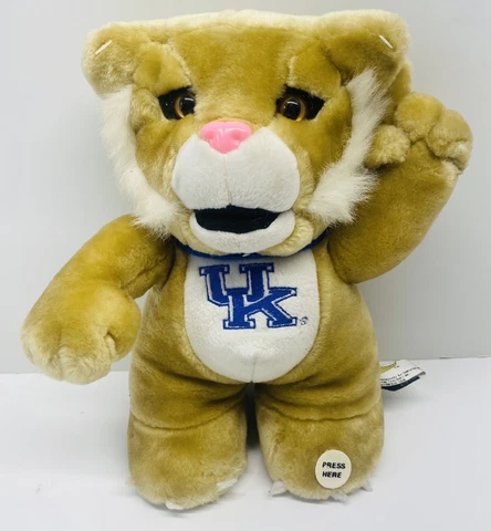 University of Kentucky UK Wild Cats Teddy Bear Plush Zip Makes Noise ￼ Cover
