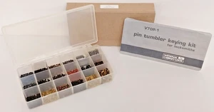 CompX NATIONAL CABINET LOCK Pin Tumbler Kit chiavi per fabbri pinning V70P-1 - Foto 1 di 8
