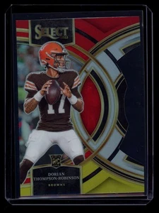 2023 Panini Select Red and Blue Prizms Die Cuts Dorian Thompson-Robinson Rookie - Picture 1 of 2