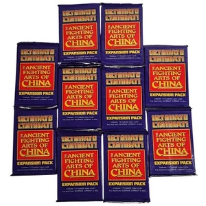Ultimate Combat CGC Ancient Fighting Arts Of China Expansion Packs Lot Of 10 New - Picture 1 of 5