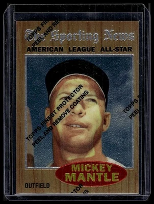 1997 Topps FINEST WITH COATING / Mickey Mantle - Image 1 of 2