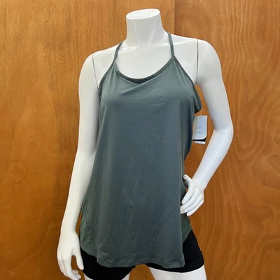 Camiseta sin mangas verde entrenamiento espalda cruzada seca C9 by Champion Duo talla L Foto 1 de 4