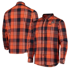 Columbia Auburn Tigers Rapid Rivers Herren M. Button Down Hemd NCAA Tailgating - Bild 1 von 13