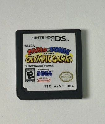 Mario & Sonic at the Olympic Games (Nintendo DS, 2008) Cartridge Only Tested! - Image 1 of 2