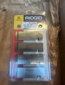 NEW RIDGID 47765 universal high speed Right hand dies 1/2" to 3/4" NPT - Picture 1 of 1