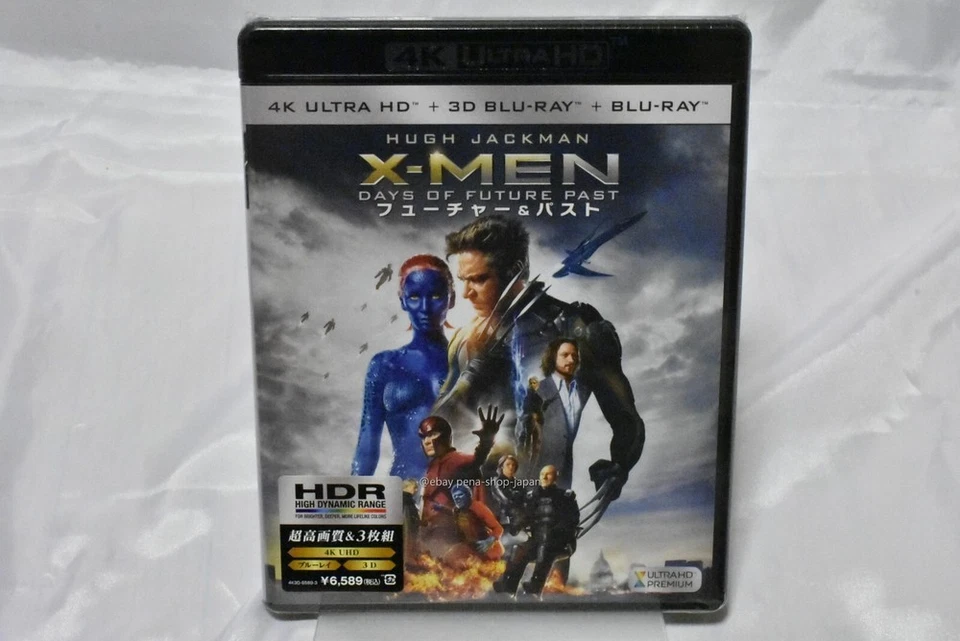 X-men Days of Future Past 4k Ultra HD UHD 3d Blu-ray 2d Blu From Japan