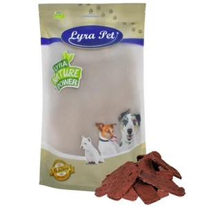 5 kg Rindfleischstreifen Kausnack Kauartikel Hundefutter Hund fettar Lyra Pet® - Bild 1 von 7