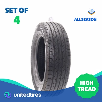 Комплект (4) б/у 225/65R17 Falken Sincera SN250 A/S 102T - 8,5-10/32 - Изображение 1 из 4