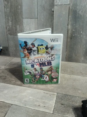 Nicktoons MLB For Nintendo Wii, 2011 Complete With Manual SpongeBob CIB - Image 1 of 3