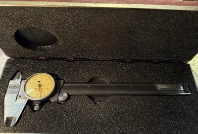 L.S. Starrett Co No. 120A 6" Dial Caliper, 0-6" Range, Hardened Steel - Image 1 of 4