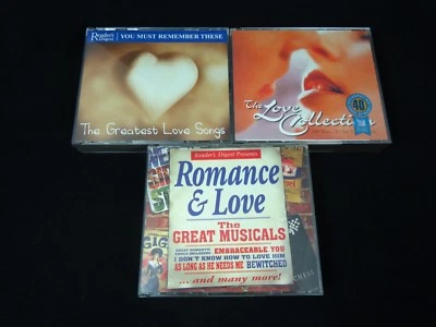 READER'S DIGEST ROMANCE & LOVE COLLECTION CDs -GREATEST LOVE SONGS- MUSICALS ETC — 第 1/4 张图片