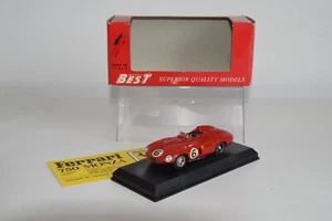 B2 1:43 BEST MODEL 9045 FERRARI 750 MONZA GOODWOOD 55 #6 NMIB - Imagen 1 de 20