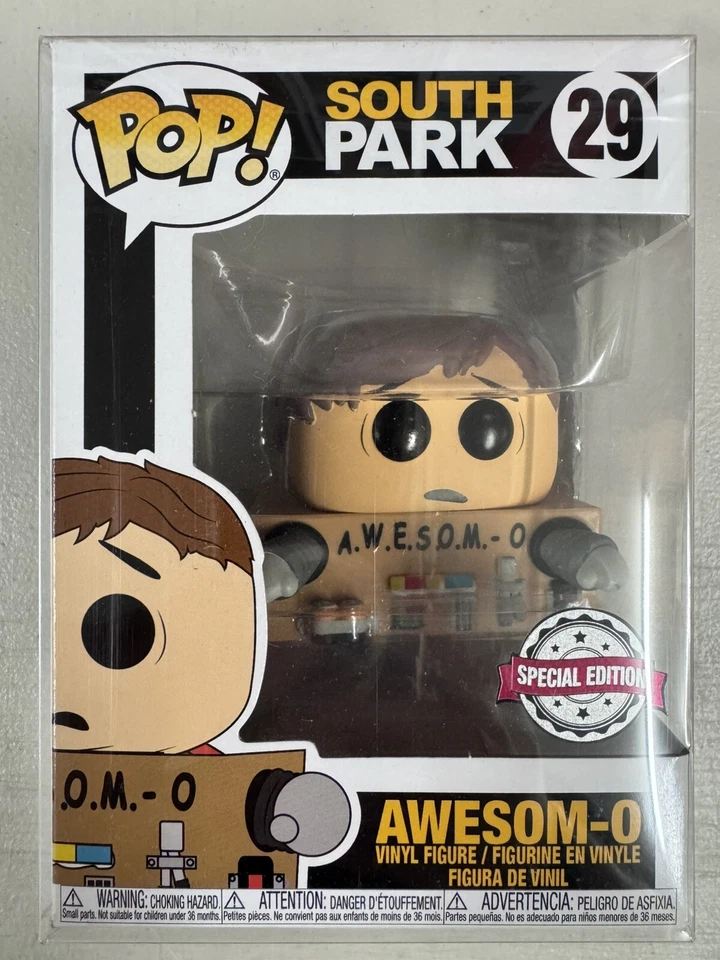 Awesom-O (Desenmascarado) 29 ~ South Park ~ Vinilo Funko Pop + PROTECTOR POP GRATIS Foto 1 de 4