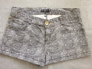 Short court toile coton imprimé NO EXCUSE Taille M FR38 US6 UK10 EU36 - Imagen 1 de 8