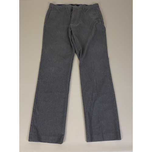 VETEMENTS Banana Republic pantalone elegante sartoriale slim fit non ferro uomo 33x34 grigio piatto