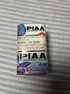 New PIAA Powersport Bulb Xtreme white plus halogen H7 55W - Picture 1 of 5