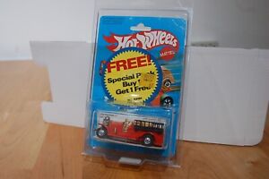 Hot Wheels 1983 Old Number 5  Red 1:64 with Free Car Sticker in Protecto