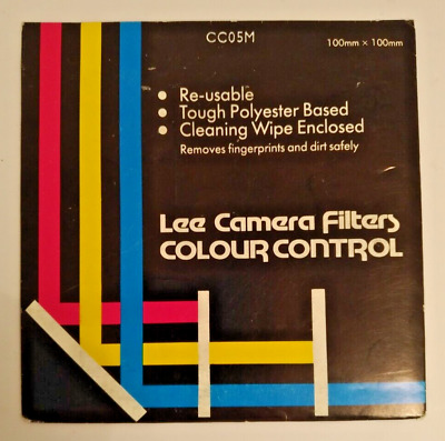 [mint]  Lee Colour Control Filter 100mm X 100mm Cc05m Magenta, Still Sealed