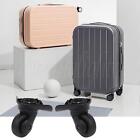 A Set Luggage Wheels Caster W076 75mm with Oil Blotting Sheets and Rubber Bands