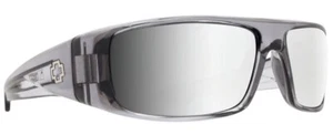 Occhiali da sole Spy Optic LOGAN - Clear SMOKE / HAPPY grigio verde ARGENTO Spectra NUOVI - Foto 1 di 5