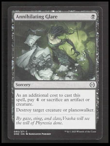 Firexia común Magic The Gathering Annihilating Glare 80: todas serán una tarjeta CB-1-2-A-30 - Imagen 1 de 6