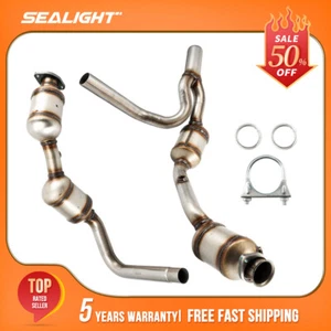 Catalytic Converter for Jeep Wrangler JK 3.8L Engine 2007 2008 2009 Front Y Pipe - Picture 1 of 12
