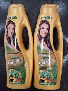 2 CHAMPÚ PALMOLIVE CAPRICE NUTRICIÓN Y REGENERACIÓN 25,7 FL OZ EA. MIEL AGAVE - Imagen 1 de 3