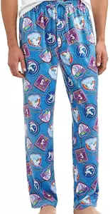 Pantalone pigiama uomo lounge wear nuovo taglia 2XL blu unicorno - Foto 1 di 2