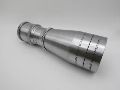 Lente para cámara de cine Wollensak Raptar 6" 150 mm F4,5 montaje en C BOLEX BMCC Foto 1 de 3