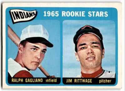 1965 Topps Ralph Gagliano/Jim Rittwage Rookie Baseball Cards #501 - Image 1 of 2