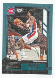 2020-21 Panini Chronicles SADDIQ BEY Playbook Rookie RC #183 DETROIT PISTONS - Picture 1 of 2