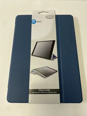 New ONN Folio Case for iPad Air 1, iPad Air 2 & iPad 9.7 - Teal Blue - Image 1 of 4