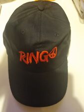 Brand New Genuine WWE Ringo Baseball Cap Black Adjustable New Nxt Wwf Black Hats