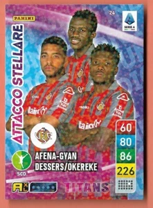 PANINI CALCIATORI ADRENALYN 2023 TITANS T24 Cyriel Dessers / David Okereke / Fel - Foto 1 di 1