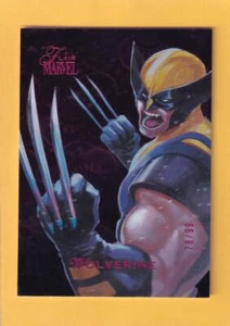 2023 Flair Marvel Spring Flair #1 Wolverine quasi nuovo-MT+ 78/99 - Foto 1 di 2