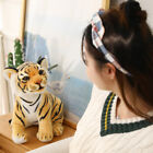 23-33cm Simulation Baby Tiger Plush Toy Stuffed Soft Wild Animal  Kids Gift! _cu