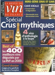 VIN DE FRANCE HS N°17 - SPECIAL CRUS MYTHIQUES / CAVE IDEALE - Picture 1 of 1