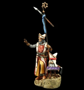 Museo de soldados de hojalata (TOP) obispo guerrero, siglo XIII cruzados - Imagen 1 de 6