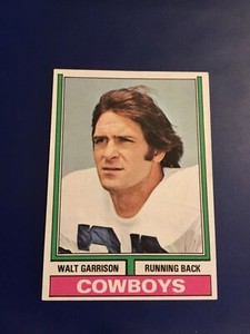 1974 Topps # 335 WALT GARRISON Dallas Cowboys EXT-MINT