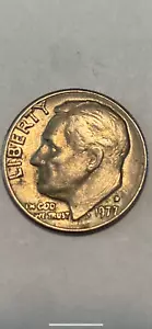 Moneda de diez centavos D 1977 llena como nueva JS - Imagen 1 de 2