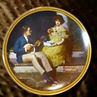 Norman Rockwell Plate Pondering On The Porch 1982 Crafted By Knowles