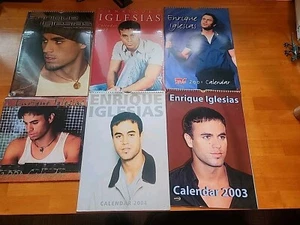 Enrique Iglesias Calendar Lot 6, 2001-2004 - Picture 1 of 8
