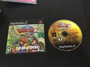 Dragon Quest VIII 8 Promo Demo Disc Sony PlayStation 2 PS2 *RARE. C - Picture 1 of 1