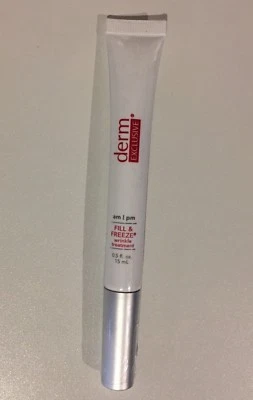 Derm Exclusive Factory Sealed AM/PM Fill & Freeze Wrinkle Treatment 0.5 fl oz - Image 1 of 2
