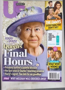 QUEEN ELIZABETH FINAL HOURS SEPT 26 2022 US WEEKLY MAGAZINE - Picture 1 of 1