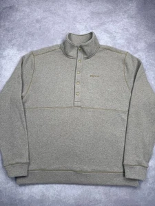 Marmot Mountain Works Pullover Sweater Herren XL grau Wollmischung Druckknopf Fleece 2022 - Bild 1 von 20